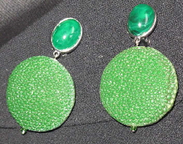 Ohrringe grün